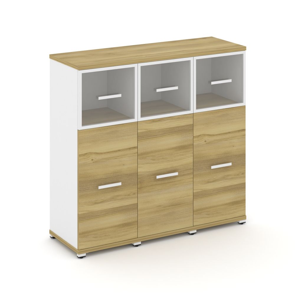 Concept Шкаф 3 узкие секции, 3 ниши CN.STU-334 RPW W