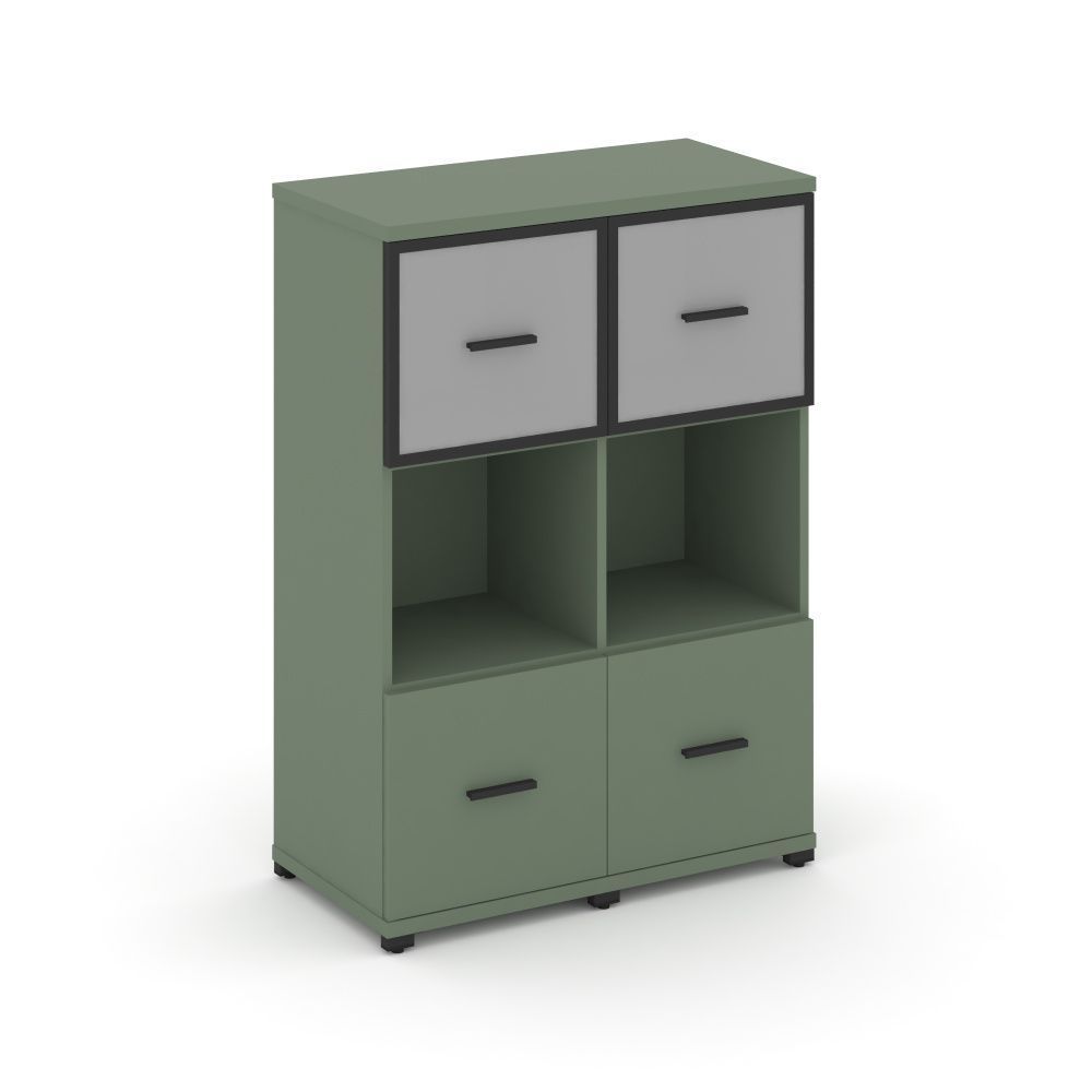 Concept Шкаф 2 узкие секции, 3 ниши CN.STU-325 RM B