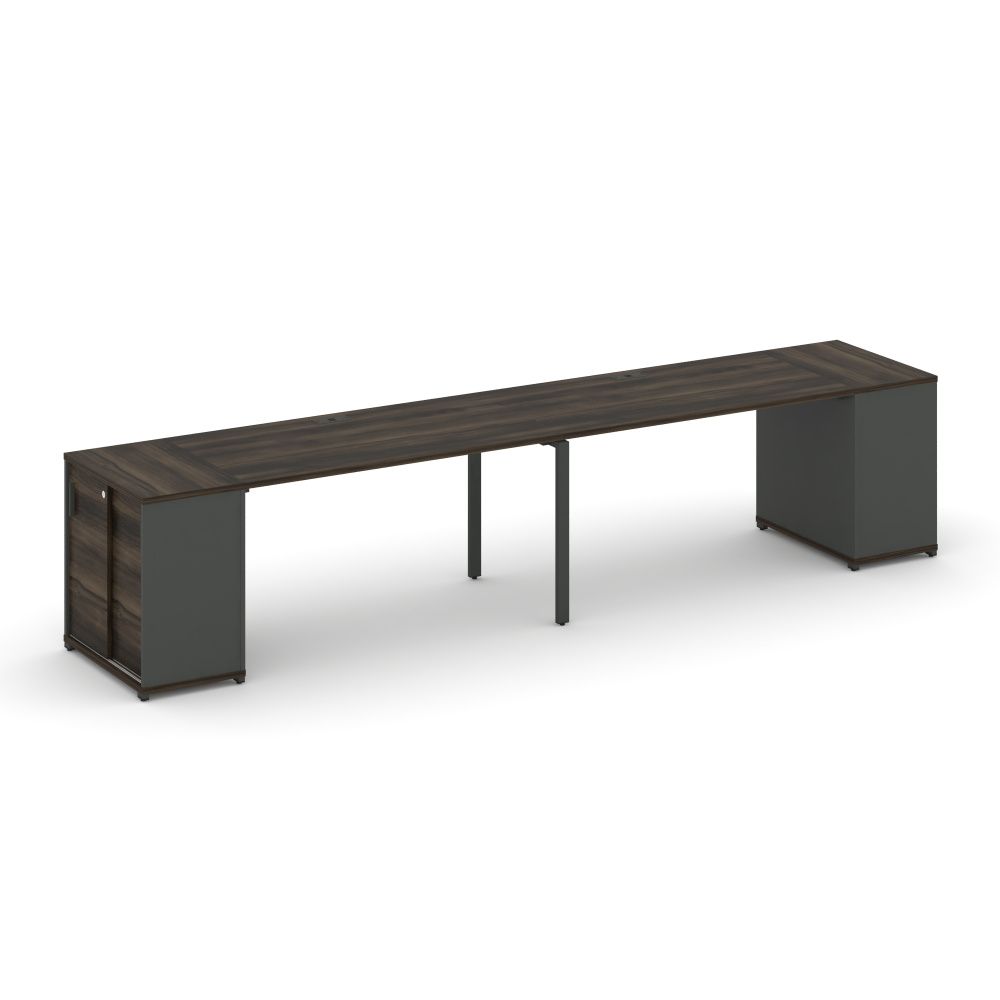 Concept Рабочая станция с опорными шкафом-купе  CN.ORS-233 A