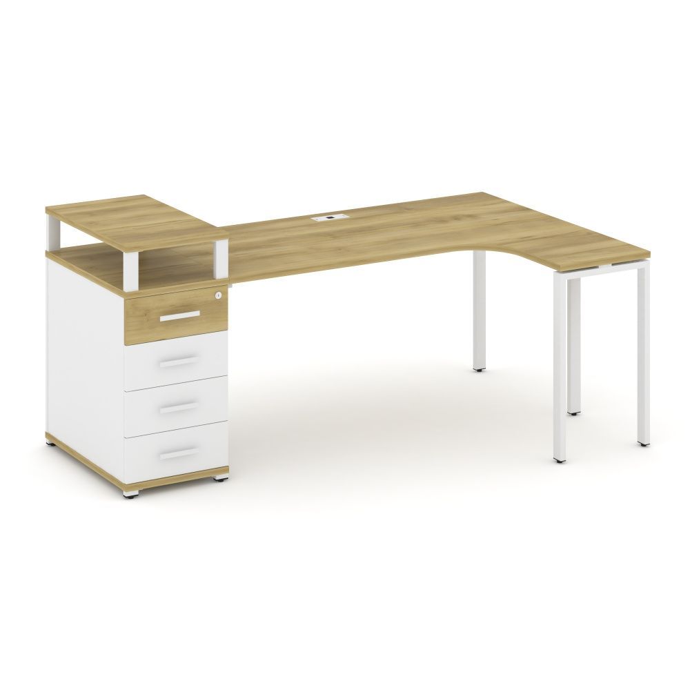 Concept Стол эргономичный  CN.SA-406(R) W