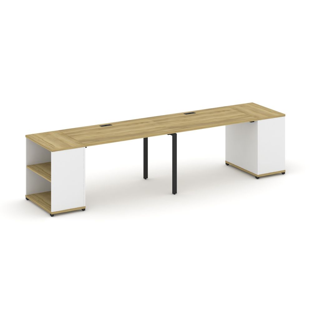 Concept Рабочая станция с опорными стеллажами  CN.ORS-202