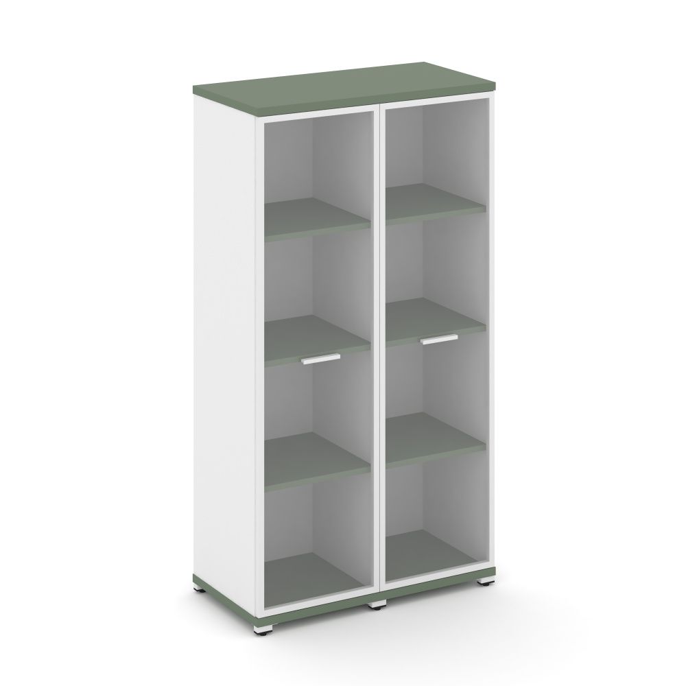 Concept Шкаф 2 узкие секции, 4 ниши CN.STU-426 RPW W