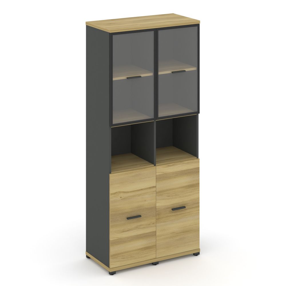 Concept Шкаф 2 узкие секции, 5 ниш CN.STU-523 RPB A