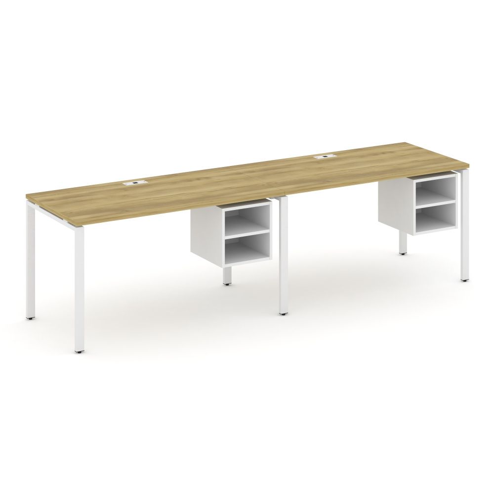 Concept Рабочая станция односторонняя с подвес. тумбами 2 места  CN.ORS-107