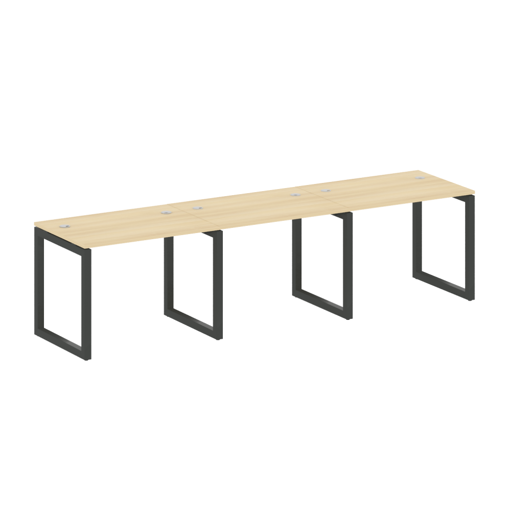Metal System Quattro Р. ст. на 3 раб. места на О-образном м/к 50БО.СМ-3.1