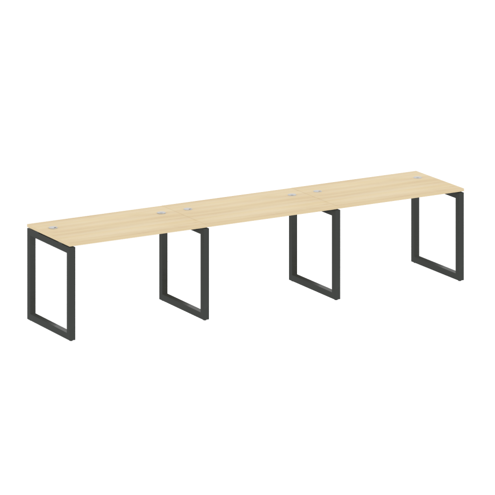 Metal System Quattro Р. ст. на 3 раб. места на О-образном м/к 50БО.СМ-3.2