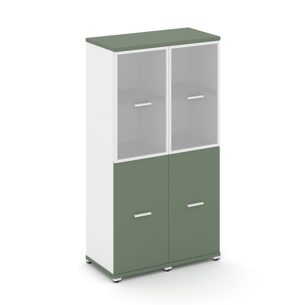 Concept Шкаф 2 узкие секции, 4 ниши CN.STU-422 RMW W