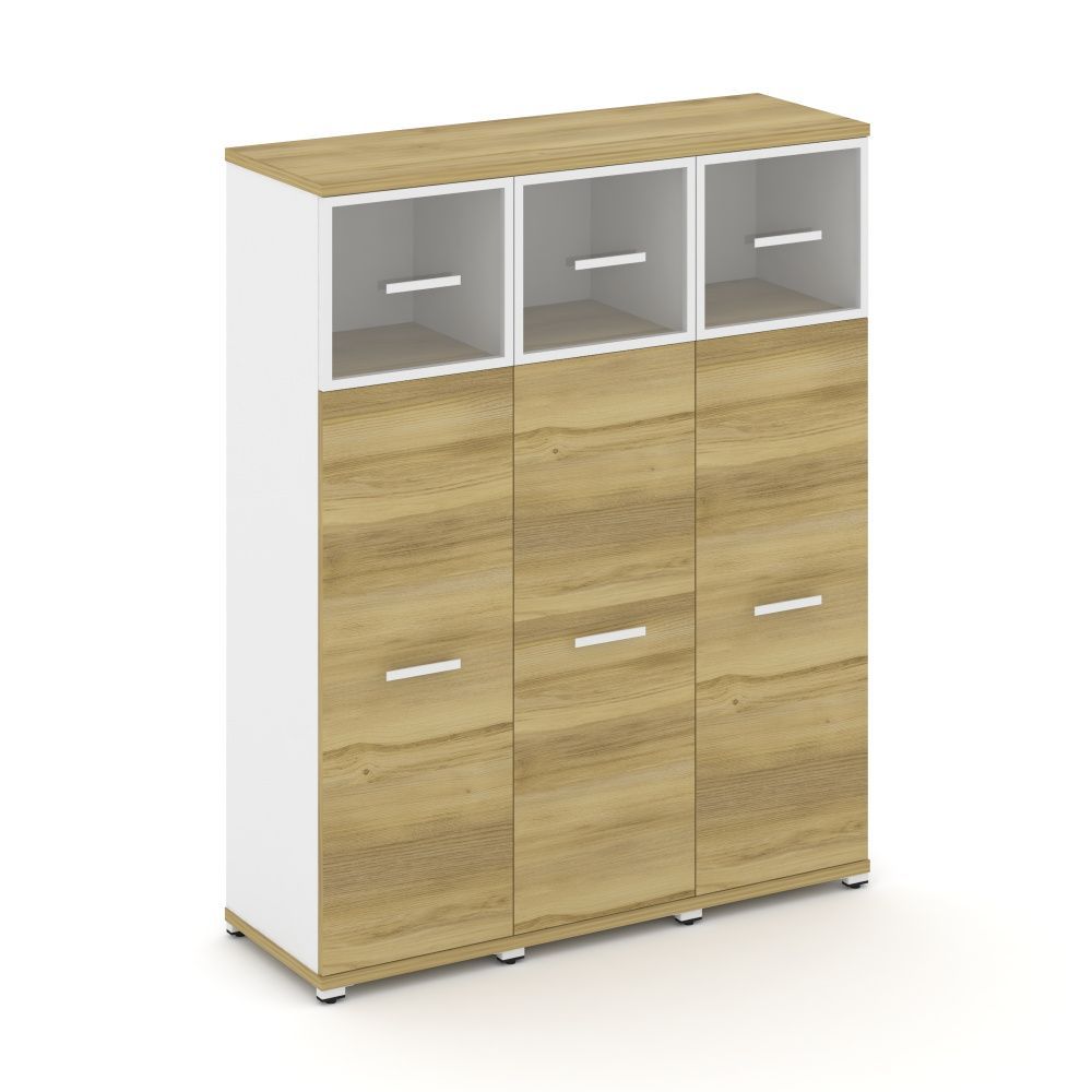 Concept Шкаф 3 узкие секции, 4 ниши CN.STU-434 RPW W