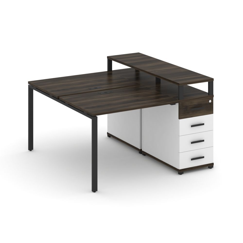 Concept Рабочая станция с 1 опорной тумбой  CN.DRS-409 B