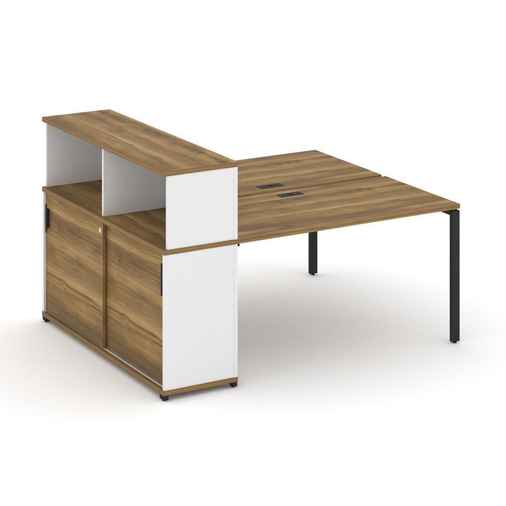 Concept Рабочая станция с опорным шкафом-купе с надставкой низ.  CN.DRS-239 B